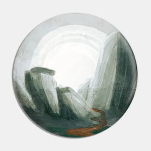 The great green mountains Pin