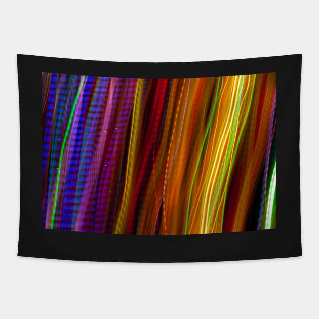 Cataract of light and color I Tapestry by ojovago