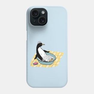 Penguin Bathtime Phone Case