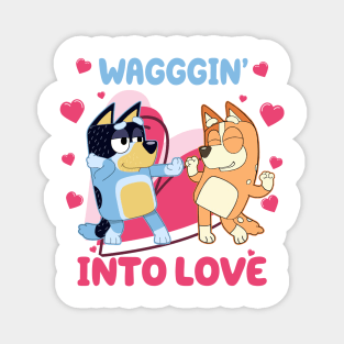 Dogs Valentine's Magnet