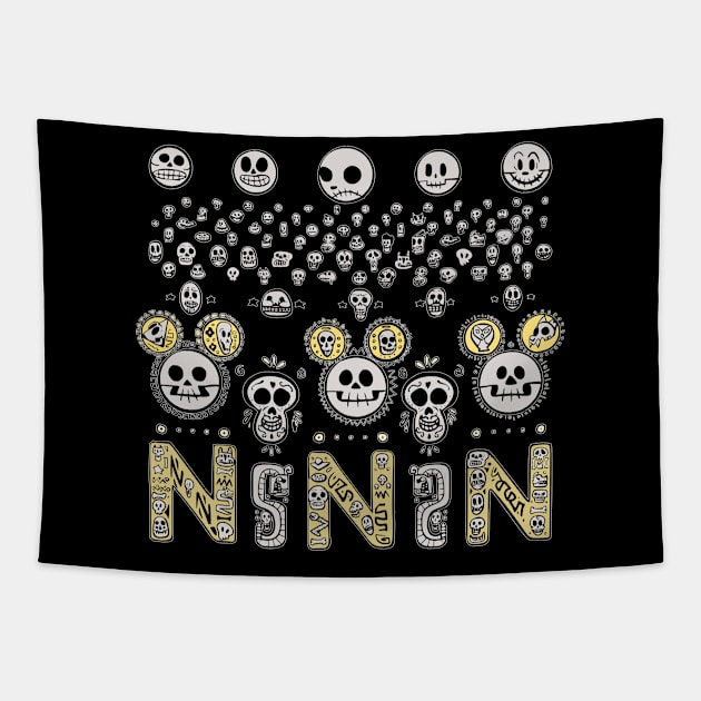 Calaveras Tapestry by Rubtox