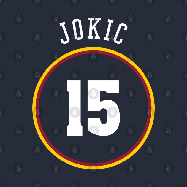 Nikola Jokic Name and Number by Legendary