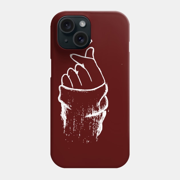 Love Hand Phone Case by Madhav