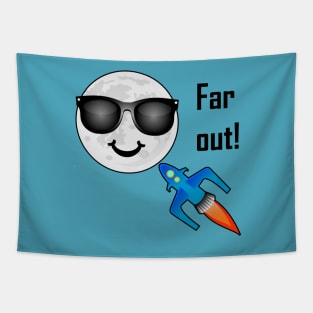 Far Out Design Tapestry