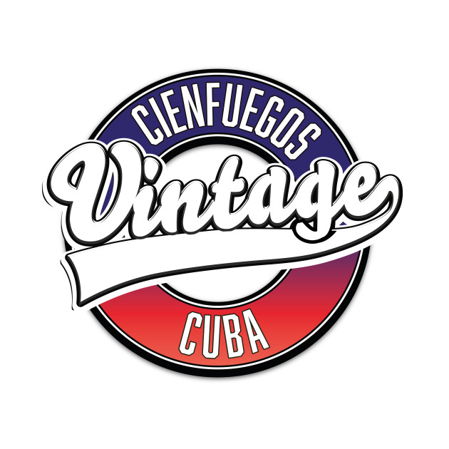 Cienfuegos cuba vintage logo by nickemporium1