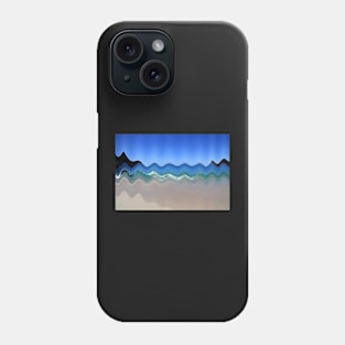 Distorted Tasmanian Landscape Phone Case