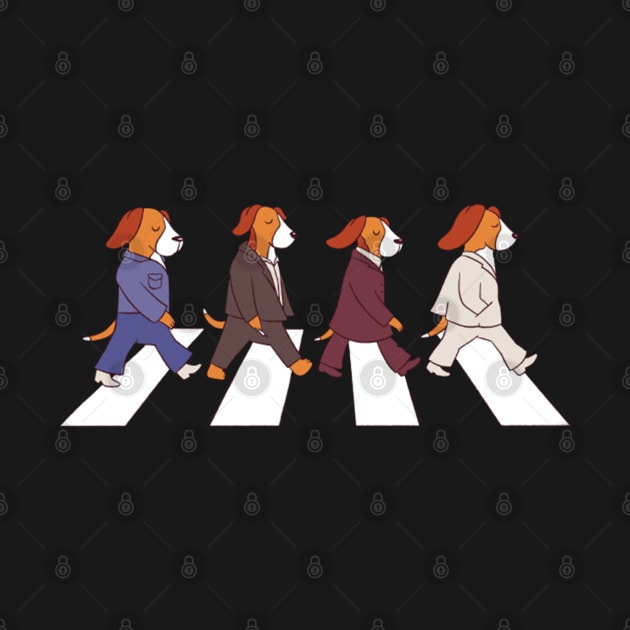 The Beagles On Crosswalk by consigliop