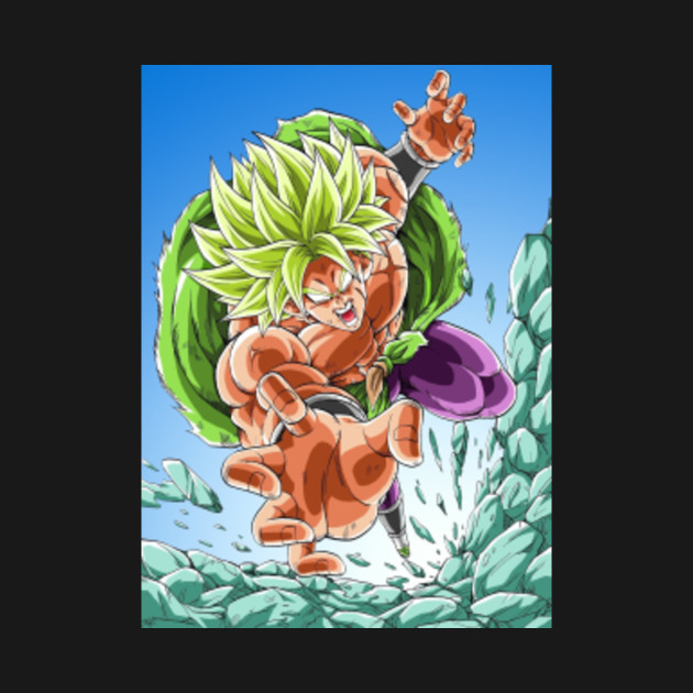NEW BROLY DESIGN DBS - Dbz - T-Shirt | TeePublic