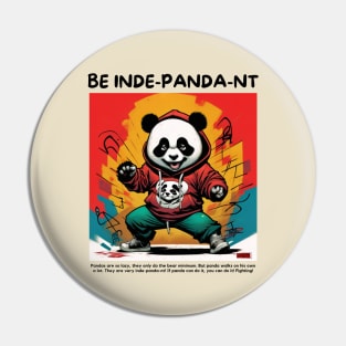 Be Inde-panda-nt Pin