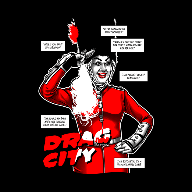 The Dame by DragCityComics