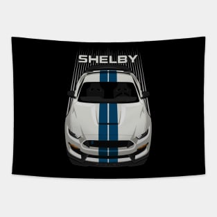 Ford Mustang Shelby GT350R 2015 - 2020 - Heritage Edition - Wimbledon White - Guardsman Blue Stripe Tapestry