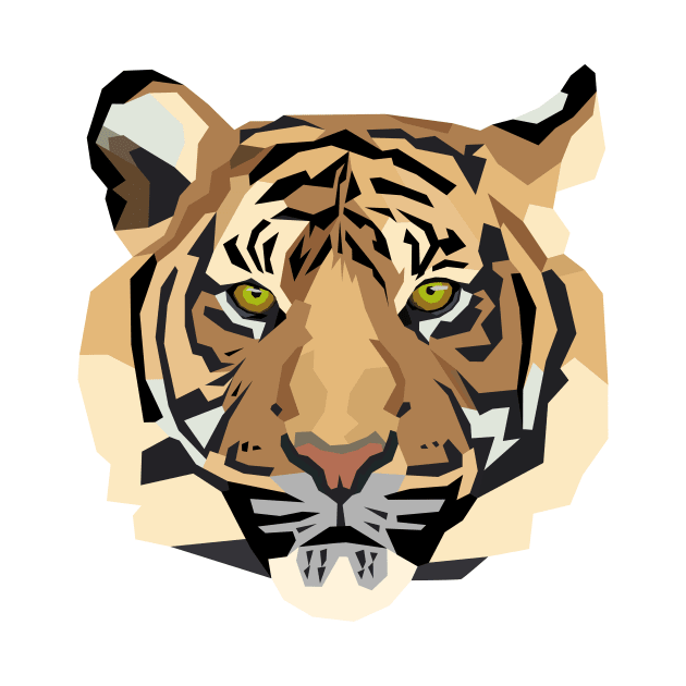 Polygon Tiger by InfinityTone