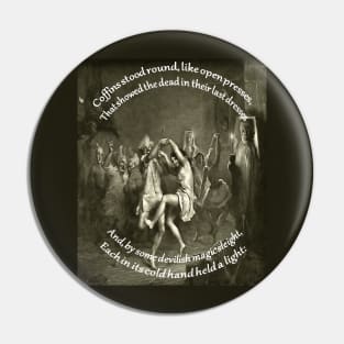 TamOshanter Burns Night Quote In Grey Pin