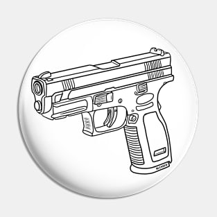 BLESSED GUN Pin