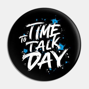 Time to Talk Day – February Pin