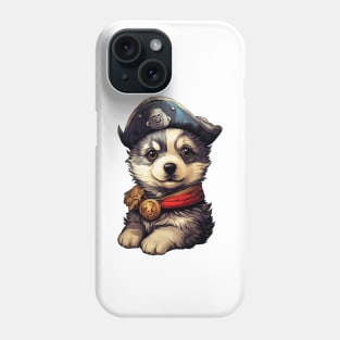 Pirate Wolf Cub Phone Case