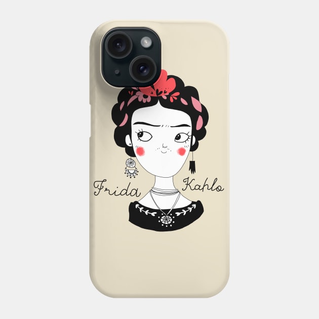 frida kahlo Phone Case by violinoviola