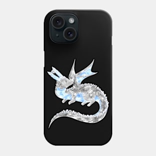 Kawaii Diamond Dragon - Without Background Phone Case