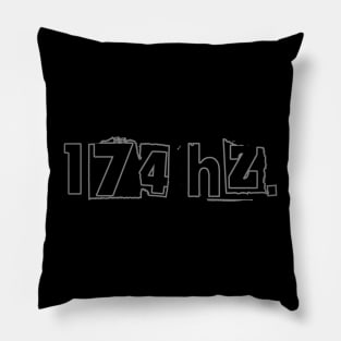 Solfeggio Frequency 174 hz Pillow