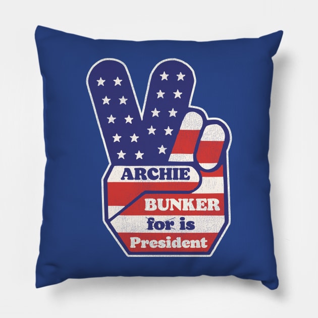 Archie Bunker is President Pillow by darklordpug