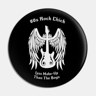 Funny Rock Chick Pin