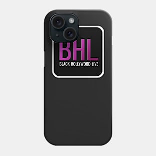 Black Hollywood Live Phone Case