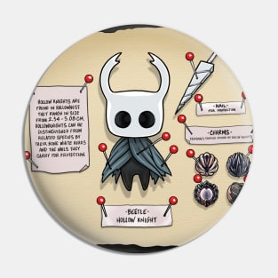 Hollow Knight Bug Collection Pin