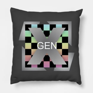 Generation X Pillow