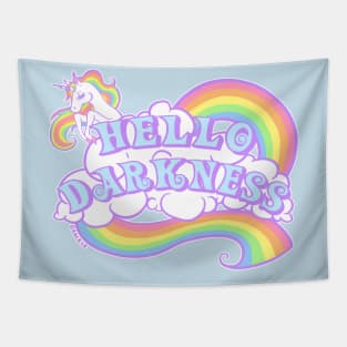 Hello Darkness Tapestry