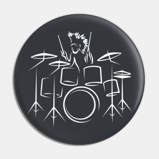 Drummer Pin