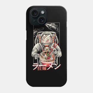 Ramen Astronaut Vintage Kawaii Otaku Japanese Noodles Gift Phone Case