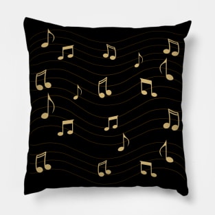 Musical Notes Pillow