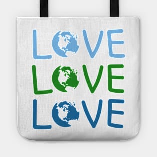 L O V E - Earth Day Tote