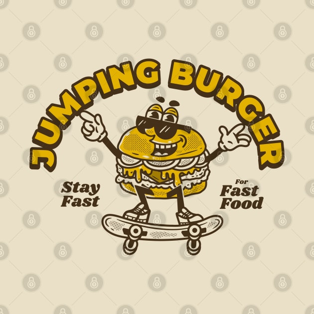 Jumping Burger by adipra std