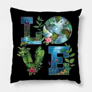 Earth Day Planet Anniversary Earth Day Everyday women men Pillow