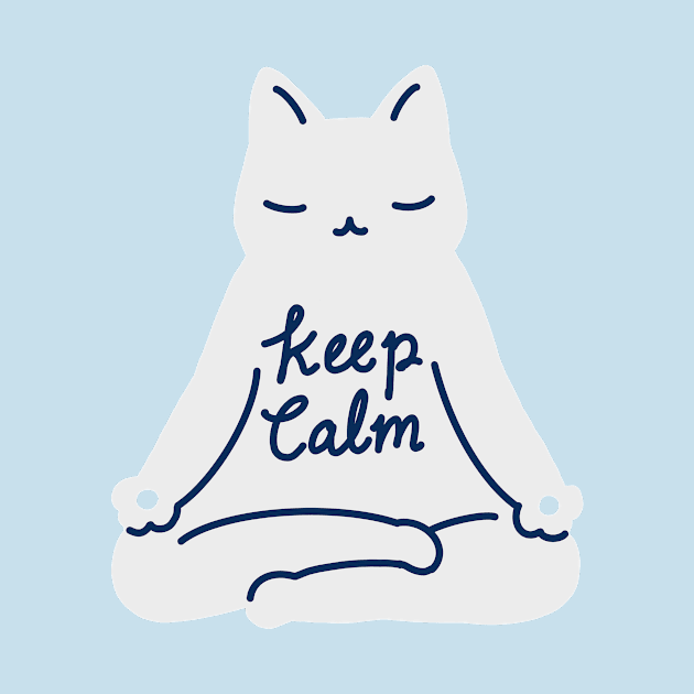 Keep Calm Cat by ilovedoodle