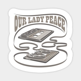 Our Lady Peace Exposed Cassette Magnet