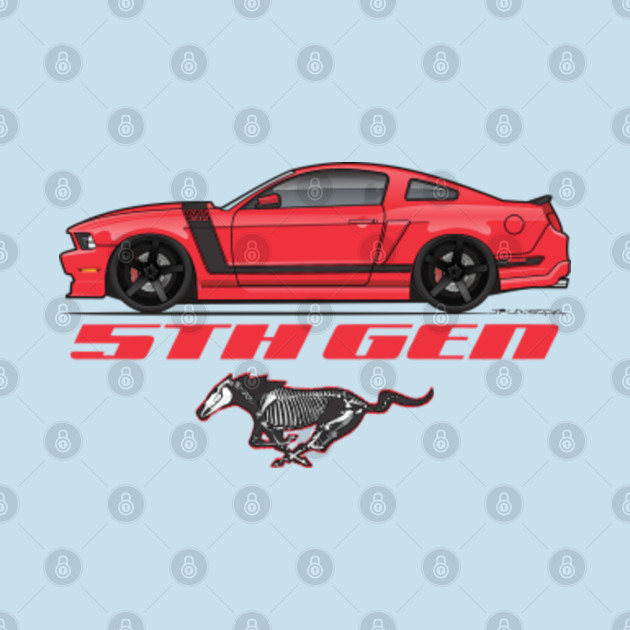 Discover 5th Gen-Red - 2012 Boss 302 - T-Shirt