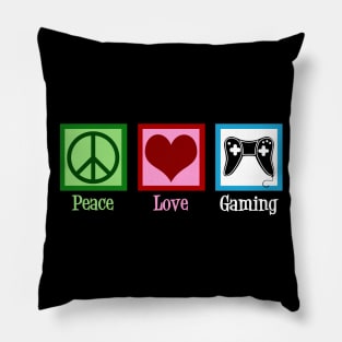 Peace Love Gaming Pillow