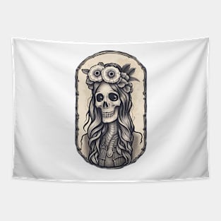 Beautiful dead girl design Tapestry