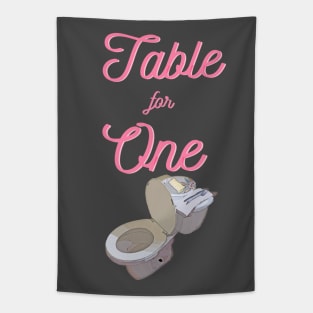 Table For One Tapestry