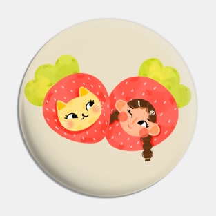 Berry bestie Pin