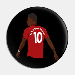 Marcus Rashford Black Lives Matter Pin