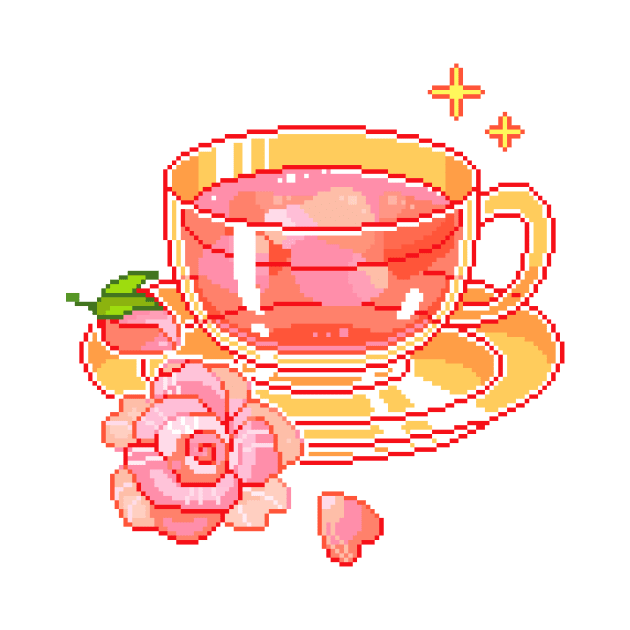 Rose Tea by pixelins