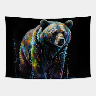 Rainbow Bear Tapestry