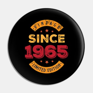 1965 Vintage Birthday gift Pin