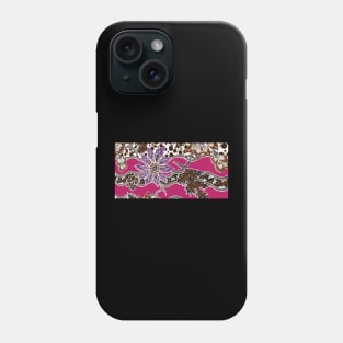 Paisley Batik With Flowers and Branches Phone Case