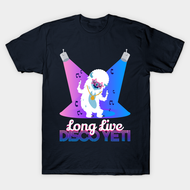 Discover Disco Yeti - Yeti - T-Shirt