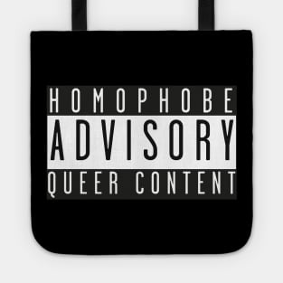 Homophobe Advisory: Queer Content Tote