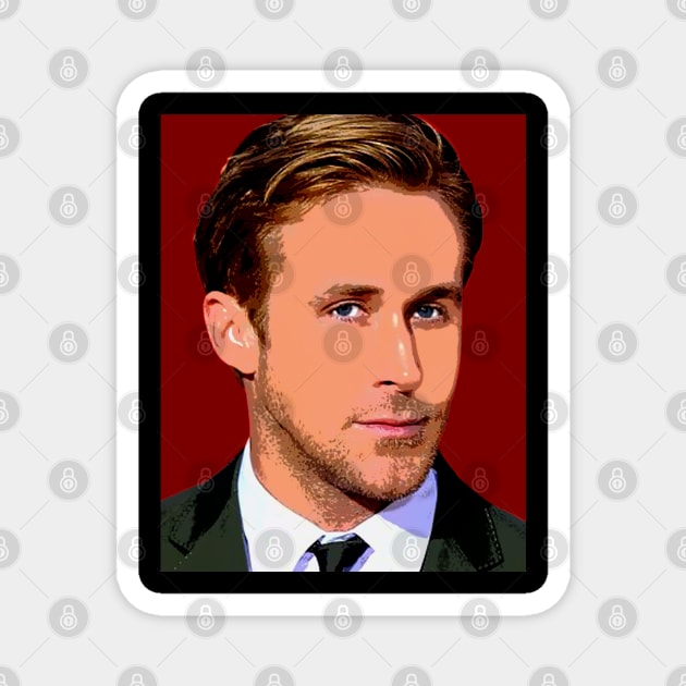 ryan gosling Magnet by oryan80